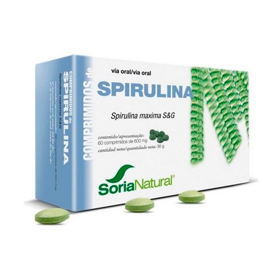 Soria Natural Spirulina 60 comprimidos