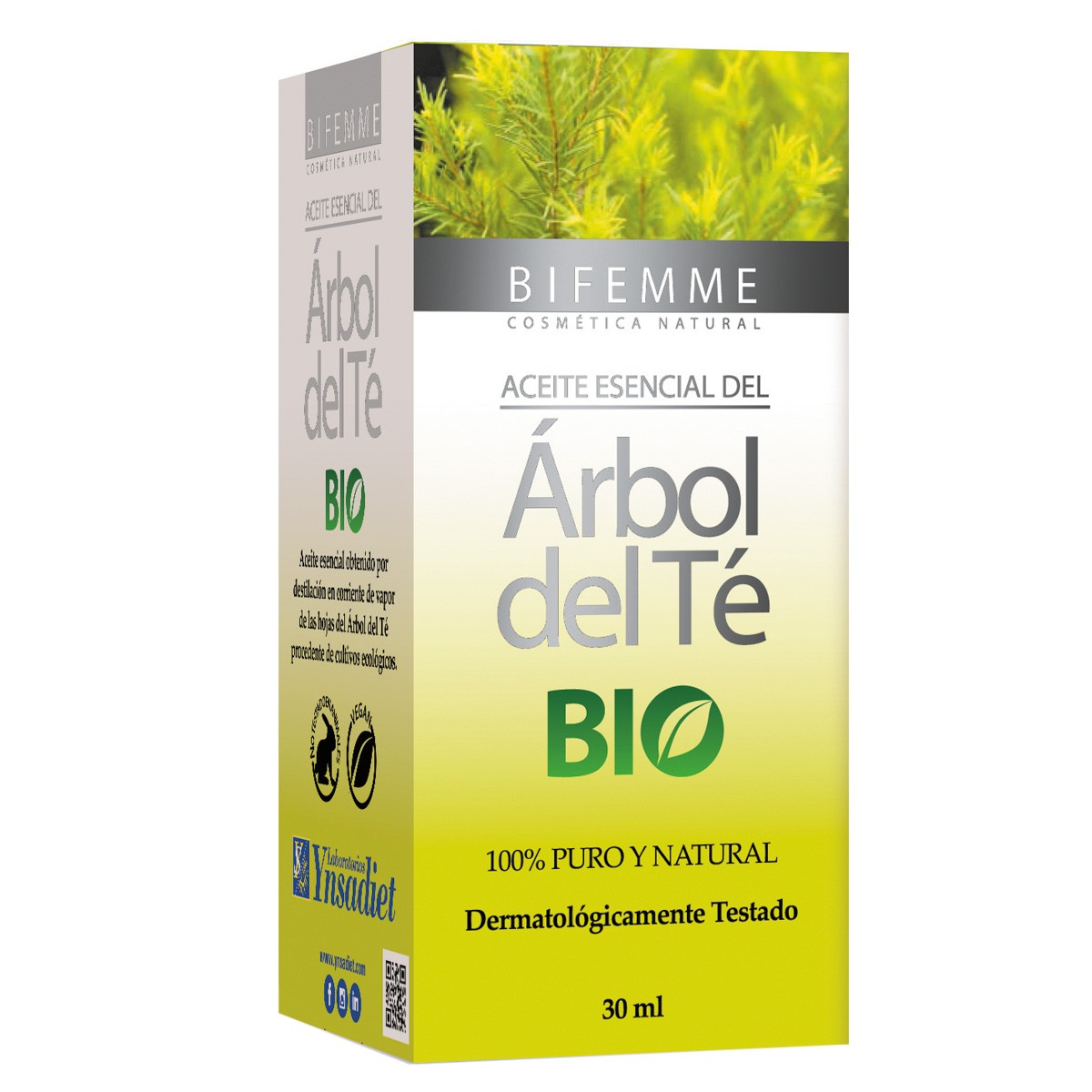 Aceite arbol del té bio 30 ml ynsadiet