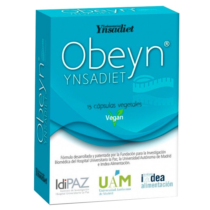 Ynsadiet Obeyn 15 cápsulas