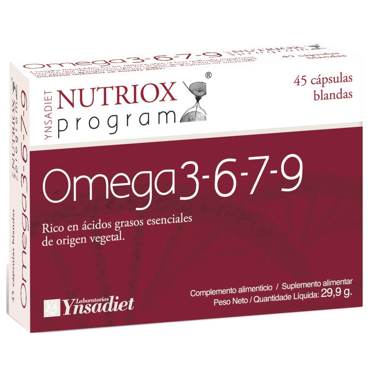 Ynsadiet Omega 3-6-7-9 complemento para el bienestar general