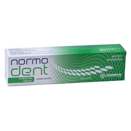 NORMODENT ANTICARIES BIFLUOR PASTA 125ML