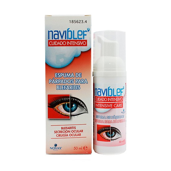 Naviblef espuma limp parpado intens 50 ml