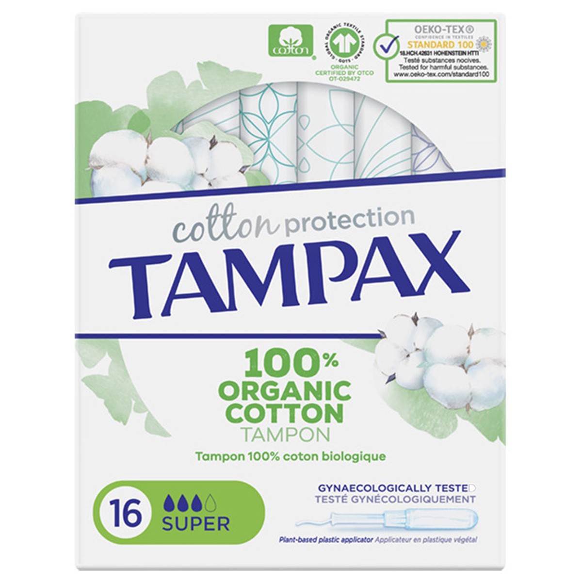 Tampax tampones natural super 16 und