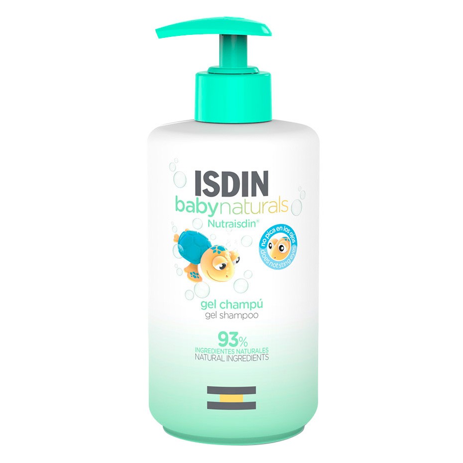 Isdin babynaturalsgel champú 400ml