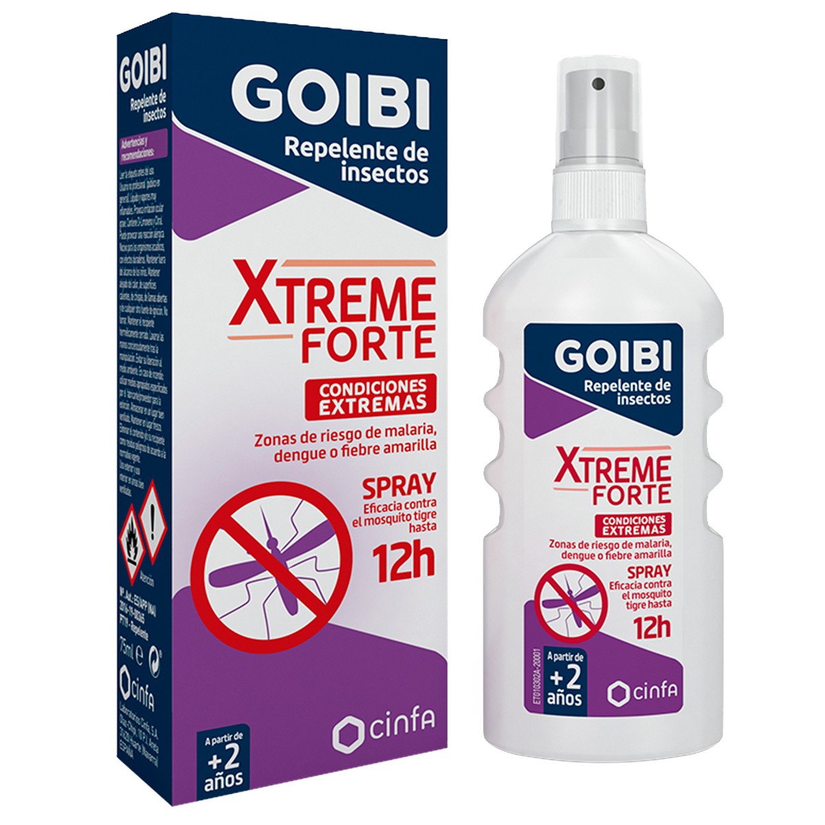 Goibi Xtreme Forte repelente de insectos 200ml